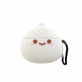 Cute Bianco Emoji Bun | Airpod Case | Silicone Case for Apple AirPods 1, 2, Pro, 3, Pro 2 Cosplay